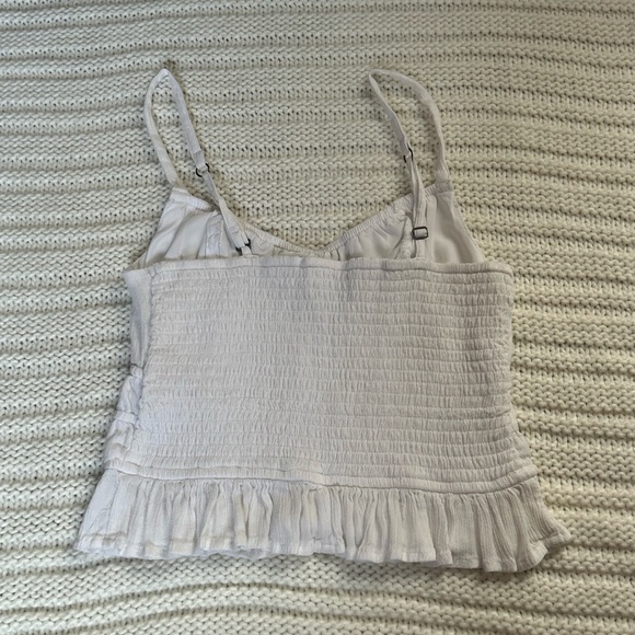 Hollister, White Tank, Size S - Picture 3 of 4